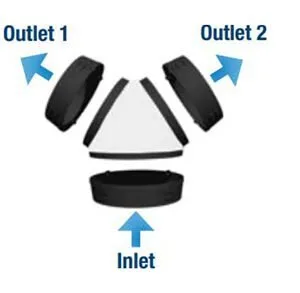 Buy Y200/150/150 Insulated plastic Y-body only YY1 Online - Y Branch Plastic insulated or plain - 2 - NZ Depot Trade