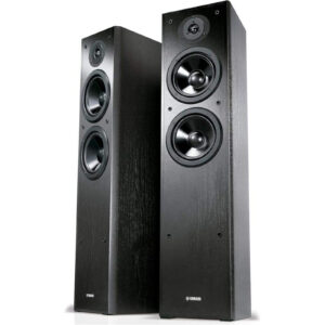 Yamaha NS-F51 Floor-standing passive tower speakers (pair) with 2-way bass-reflex system - Dual 16cm woofers + 3cm tweeter - 43Hz-26kHz - 80W into 6 ohms - NZ DEPOT