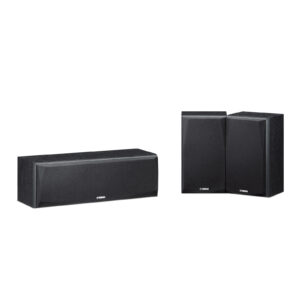 Yamaha NS-P51 Speaker Pack - NS-C51 60W Passive Centre Speaker + NS-B51 50W Passive Surround Speakers (Pair) - Wall-mountable - NZ DEPOT