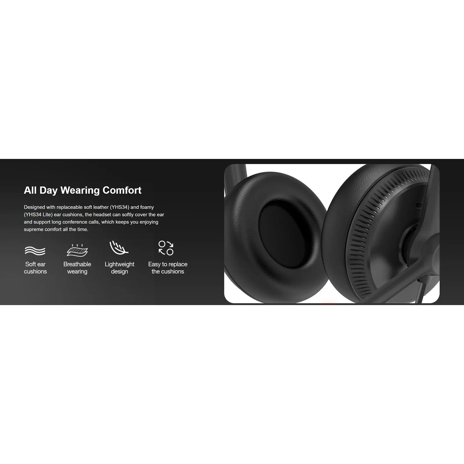 Yealink YHS34 Mono Headset - $59.56 🤩