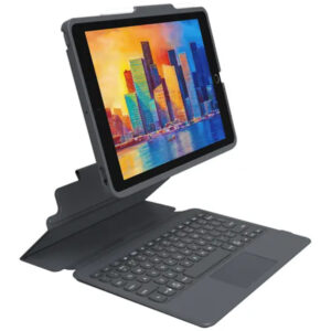 ZAGG Pro Keys Touch - Keyboard for Apple iPad 10.2" (8th Gen) - Charcoal - NZ DEPOT