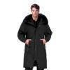 abbee Black 3XL Winter Fur Hooded Thick Overcoat Jacket Stylish Lightweight Quilted Warm Puffer Coat, Apparel & Footwear>Apparel>Coats & Jackets, , , , ,  - NZ DEPOT 1