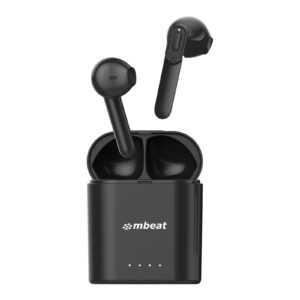 mbeat E1 True Wireless Earbuds - Black - NZ DEPOT