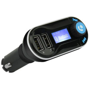 mbeat MB-MBT300 transmitter Bluetooth And FM hands free car kit with Media Player &2.1A USB smart charging - NZ DEPOT