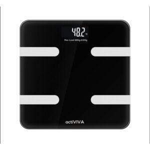 mbeat MB SCAL BT01 actiVIVA Bluetooth BMI and Body Fat Smart Scale with Smartphone APP Including body weight body fat BMI body water bone mass calorie visceral fat and body age. NZDEPOT - NZ DEPOT