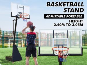 Adjustable Portable Basketball Stand Hoop Pr8464 Kid Organisers Nz Depot - Nz Depot