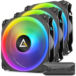 Antec Prizm x 120 ARGB 3+C 3 in 1 pack with fan controller - NZ DEPOT