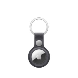 Apple AirTag Fine Woven Key Ring Black NZDEPOT - NZ DEPOT