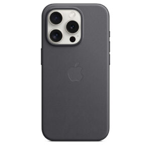 Apple iPhone 15 Pro Fine Woven Case with MagSafe - Black - NZ DEPOT