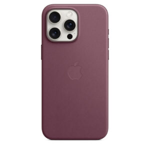 Apple iPhone 15 Pro Max Fine Woven Case with MagSafe Mulberry NZDEPOT - NZ DEPOT