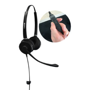 ChatBit USB Dual Headset with Microphone for PC/Skype/Lync/Softphone - NZ DEPOT