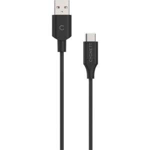 Cygnett CY2728PCUSA Essentials USB-C 2.0 to USB-A Cable 1M - PVC Black - NZ DEPOT