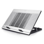 DEEPCOOL N9 Notebook Cooler (Up To 17"), Angle Adjustable, Antislip, Aluminium, 18cm Fan, 3x USB