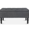 DS Lettice Storage Ottoman Bench Linen