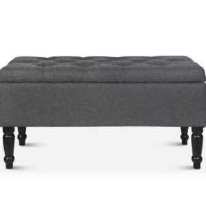 DS Lettice Storage Ottoman Bench Linen