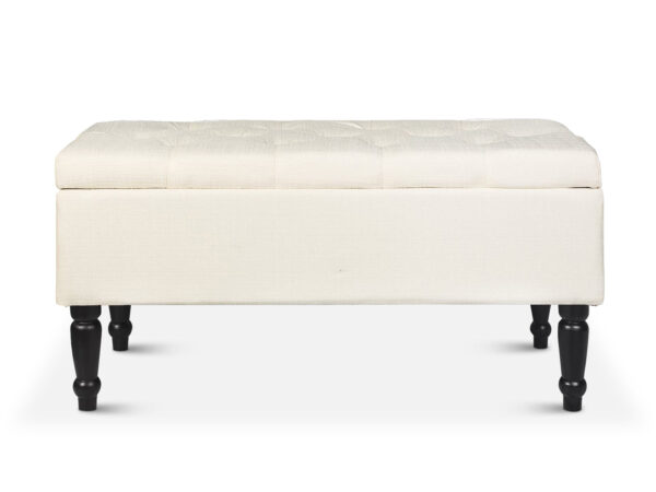 Lettice Storage Ottoman Bench Linen