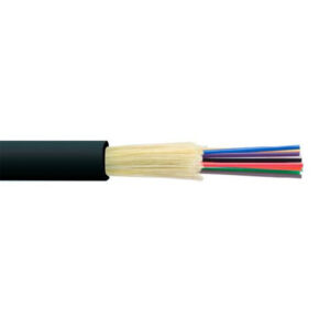 Dynamix 300m G.562D 12 Core Single Mode Tight Buffered Fibre Cable Roll Indoor Outdoor Rated.BlackONFR Jacket