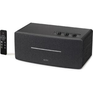 Edifier D12 70W Single-body Stereo Speaker System with Bluetooth - Black - 3.5mm + RCA + Bluetooth 5.0 inputs