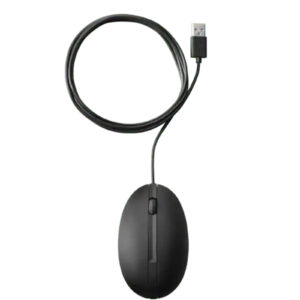 HP 9VA80AA Wired Desktop 320M Mouse - Optical - Cable - USB - 1000 dpi - Scroll Wheel - - NZ DEPOT