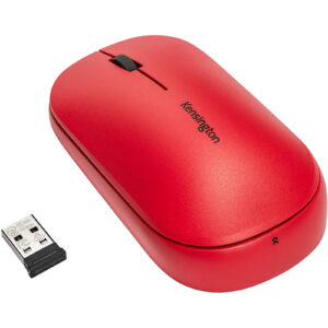 Kensington K75352WW SureTrack Dual Wireless Mouse - Red - NZ DEPOT