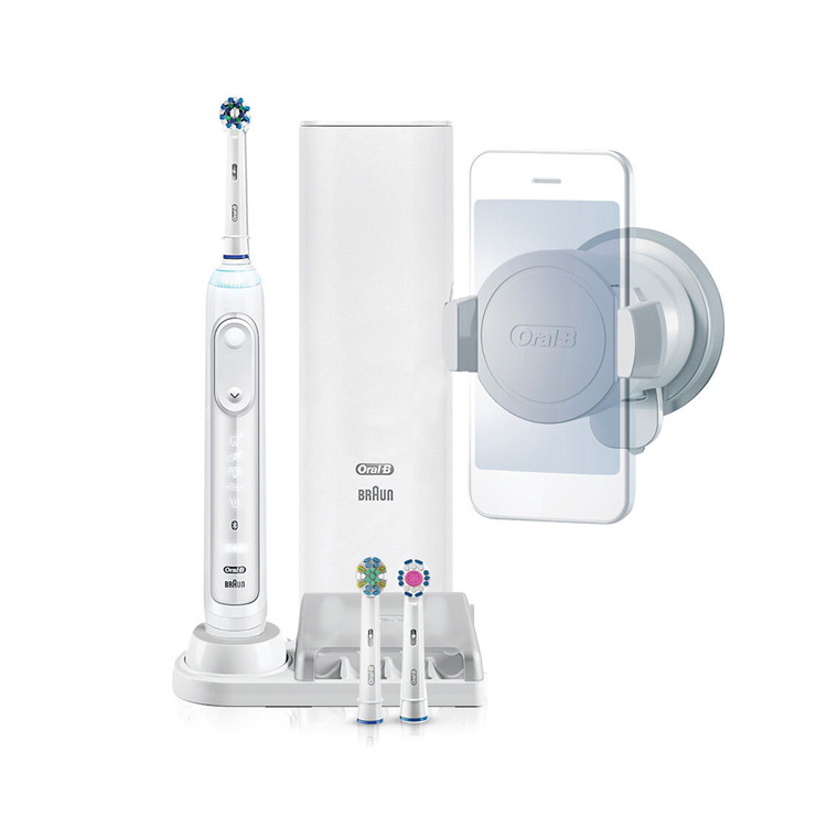 Oral-B Genius 9000 (White) Electric Toothbrush - With SmartRing And ...