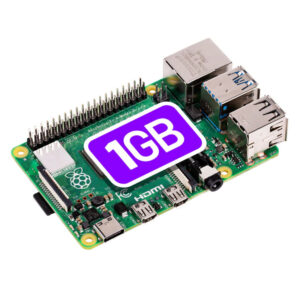 Raspberry Pi 4 Model B 1GB LPDDR4 Quad Core Cortex-A72 64-bit SoC 1.5GHz