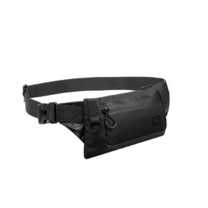 Rivacase Dijon Waist Bag Black Hold essential item for travel Use NZDEPOT - NZ DEPOT