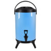 SOGA 10L Stainless Steel Insulated Milk Tea Barrel Hot and Cold Beverage Dispenser Container with Faucet Blue, Home & Living>Kitchen & Dining>Barware>Spirit Dispensers, , , , ,  - NZ DEPOT 1