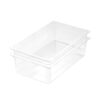 SOGA 150mm Clear Gastronorm GN Pan 1/1 Food Tray Storage Bundle of 2, Home & Living>Kitchen & Dining>Bakeware>Baking Trays, , , , ,  - NZ DEPOT 1