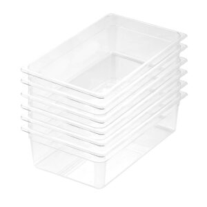 SOGA 150mm Clear Gastronorm GN Pan 1/1 Food Tray Storage Bundle of 6, Home & Living, Kitchen & Dining, Bakeware, Baking Trays, ,  - NZ DEPOT 1