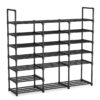 SOGA 19-Shelf Tier Shoe Storage Shelf Space-Saving Caddy Rack Organiser with Handle, Furniture, Storage & Shelving, Shoe Storage, , ,  - NZ DEPOT 1
