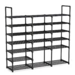 SOGA 19-Shelf Tier Shoe Storage Shelf Space-Saving Caddy Rack Organiser with Handle, Furniture>Storage & Shelving>Shoe Storage, , , , ,  - NZ DEPOT 1