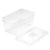 SOGA 200mm Clear Gastronorm GN Pan 1/1 Food Tray Storage Bundle of 2 with Lid, Home & Living, Kitchen & Dining, Bakeware, Baking Trays, ,  - NZ DEPOT 1