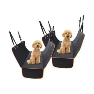 Buy SOGA 2X 600D Oxford Cloth Waterproof Dog Car Cover Back Seat Protector Hammock Pet Mat Black Online - Pet Supplies/Dogs/Carriers & Travel Products - 1 - NZ Depot Free Shipping