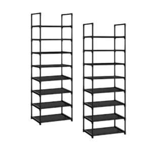 SOGA 2X 8 Tier Shoe Storage Shelf Space-Saving Caddy Rack Organiser with Handle, Furniture, Storage & Shelving, Shoe Storage, , ,  - NZ DEPOT 1