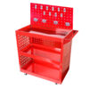 SOGA 3 Tier Tool Storage Cart Portable Service Utility Heavy Duty Mobile Trolley with Porous Side Panels, Garden, Tools & Hardware>Garage Storage & Organisation>Tool Organisers, , , , ,  - NZ DEPOT 1