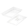SOGA 65mm Clear Gastronorm GN Pan 1/1 Food Tray Storage with Lid, Home & Living>Kitchen & Dining>Bakeware>Baking Trays, , , , ,  - NZ DEPOT 1