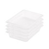 SOGA 65mm Clear Gastronorm GN Pan 1/2 Food Tray Storage Bundle of 4, Home & Living>Kitchen & Dining>Bakeware>Baking Trays, , , , ,  - NZ DEPOT 1