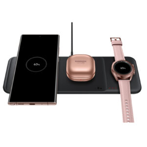 Samsung 3-in-1 Wireless Charger Black - Wireless Charging Qi-enabled Smartphones