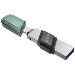 SanDisk iXpand 128GB Flip USB 3.0 Flash Drive - Sea Green - NZ DEPOT