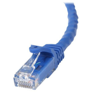 StarTech N6PATC10MBL 10m CAT6 Ethernet Cable - Blue CAT 6 Gigabit Ethernet Wire -650MHz 100W PoE++ RJ45 UTP Category 6 Network/Patch Cord Snagless w/Strain Relief Fluke Tested UL/TIA Certified - NZ DEPOT