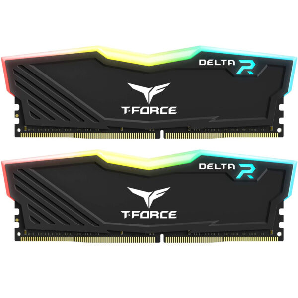 TeamGroup T-Force Delta RGB 16GB DDR4 3600Mhz Desktop RAM Kit - Black - NZ DEPOT