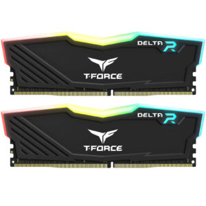 TeamGroup T-Force Delta RGB 32GB DDR4 3200Mhz Desktop RAM Kit - Black - NZ DEPOT