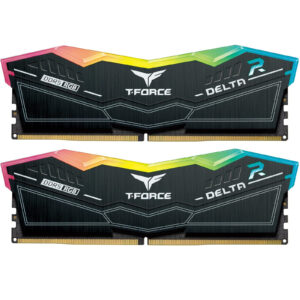 TeamGroup T Force Delta RGB 32GB DDR5 6000Mhz Desktop RAM Kit Black NZDEPOT - NZ DEPOT
