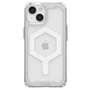 Urban Armor Gear iPhone 15 (6.1") Plyo MagSafe Phone Case - Ice/White - NZ DEPOT