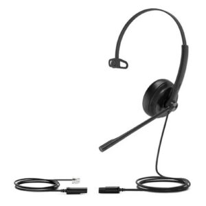 Yealink YealinkWideband Headset with QD to RJ9 Mono (single ear) - NZ DEPOT