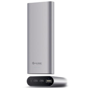 Alogic MP2CA156SGR USB-C 15200mAh Portable Power Bank - Space Grey with Power Delivery- W/ USB A to USB-C + Micro USB Cable & USB-C to USB-C Cables - NZ DEPOT