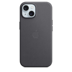 Apple iPhone 15 Fine Woven Case with MagSafe - Black - NZ DEPOT