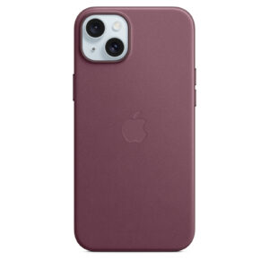 Apple iPhone 15 Plus Fine Woven Case with MagSafe Mulberry NZDEPOT - NZ DEPOT