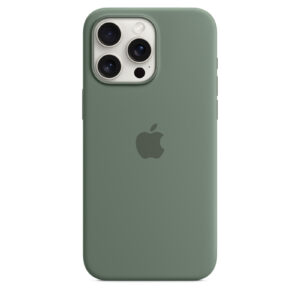 Apple iPhone 15 Pro Max Silicone Case with MagSafe Case Cypress Soft touch finish NZDEPOT - NZ DEPOT